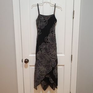 2 for 20$👈Cato Beaded Handkerchief Dress, Size 6